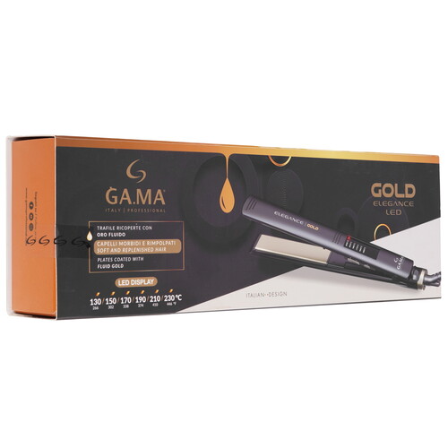 Купить Выпрямитель для волос GA.MA ELEGANCE LED GOLD - SY  9174445. Характеристики, отзывы и цены в Донецке