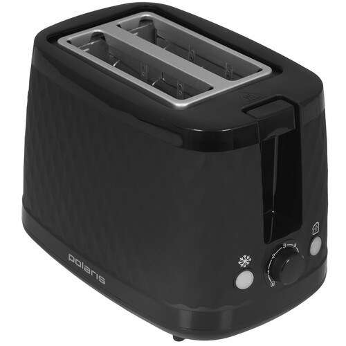 Купить Тостер Polaris PET 0733A черный  9304911. Характеристики, отзывы и цены в Донецке