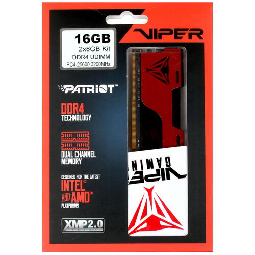 Купить Оперативная память Patriot Viper Elite II [PVE2416G320C8K] 16 ГБ  4845184. Характеристики, отзывы и цены в Донецке