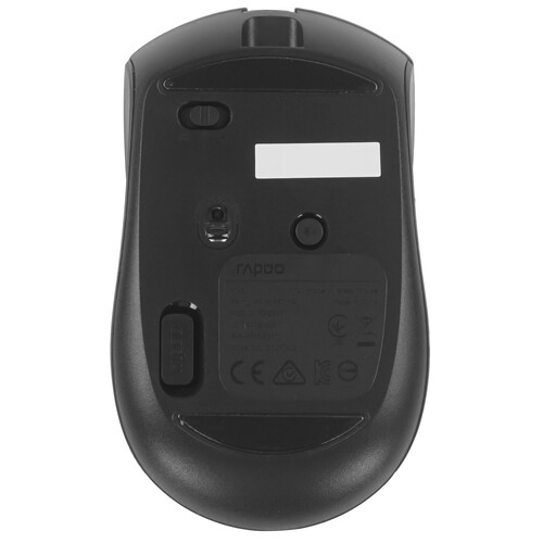 Купить Клавиатура+мышь беспроводная   RAPOO 9350S черный  9284433. Характеристики, отзывы и цены в Донецке