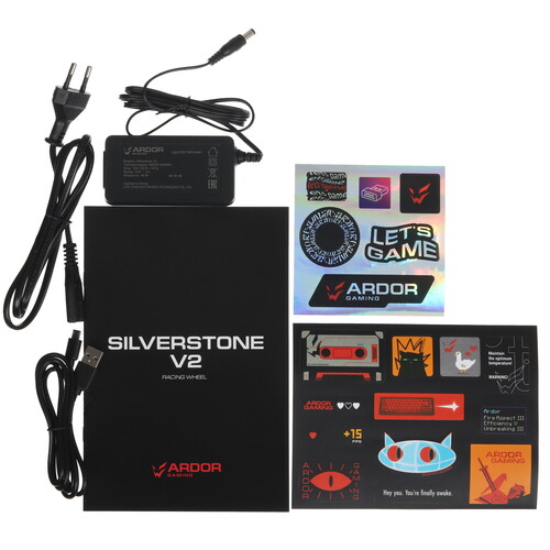 Купить Руль ARDOR GAMING Silverstone V2 черный  9095837. Характеристики, отзывы и цены в Донецке