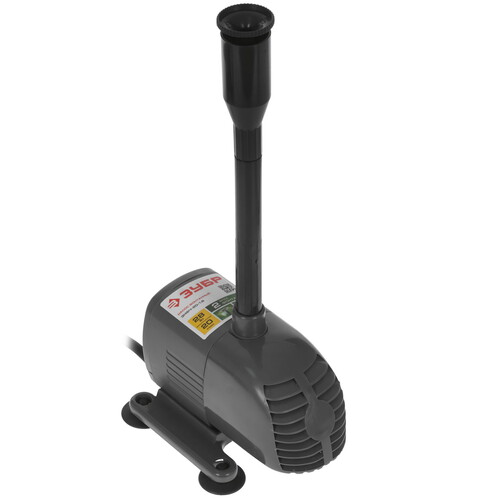 Купить Насос фонтанный Зубр ЗНФЧ-20-1.6 [для чистой воды, напор 1,6 м, насадки: колокольчик, каскад, 28 Вт, 20 л/мин]  5308117. Характеристики, отзывы и цены в Донецке