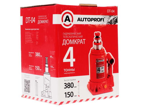 Купить Домкрат Autoprofi DT-04  1074044. Характеристики, отзывы и цены в Донецке