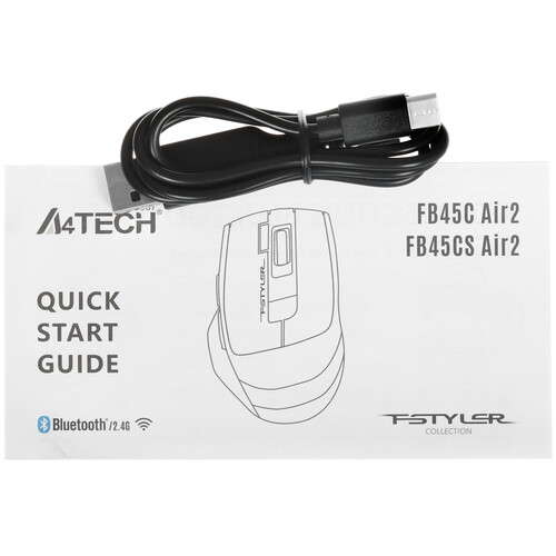 Купить Мышь беспроводная A4tech Fstyler FB45CS Air 2  9270140. Характеристики, отзывы и цены в Донецке
