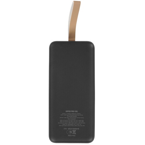 Купить Портативный аккумулятор HIPER PRO 5XL черный  9242640. Характеристики, отзывы и цены в Донецке