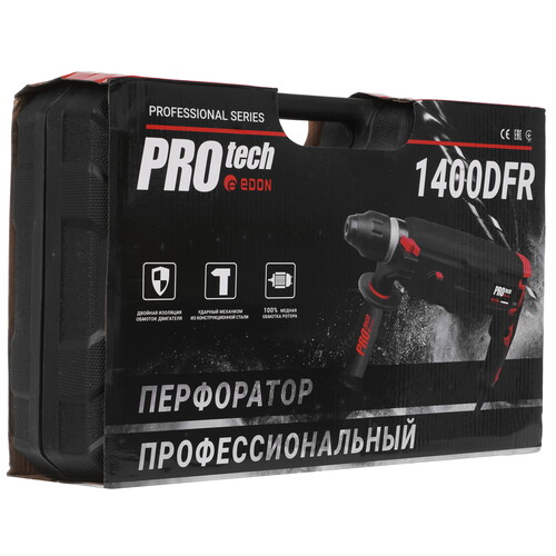 Купить Перфоратор EDON ProTech 1400DFR  9296420. Характеристики, отзывы и цены в Донецке