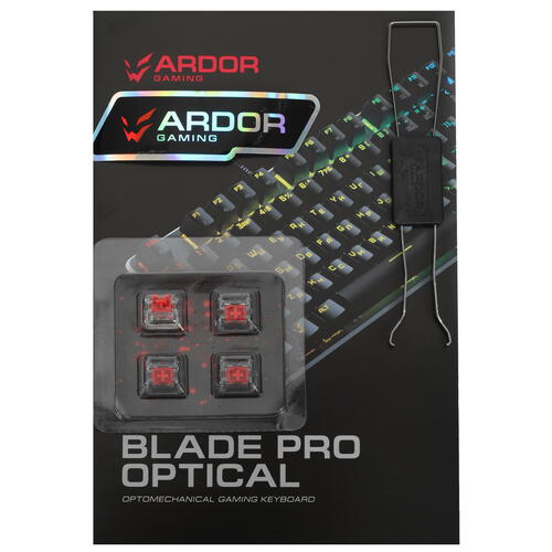 Купить Клавиатура  проводная ARDOR GAMING Blade PRO Optical  5068353. Характеристики, отзывы и цены в Донецке