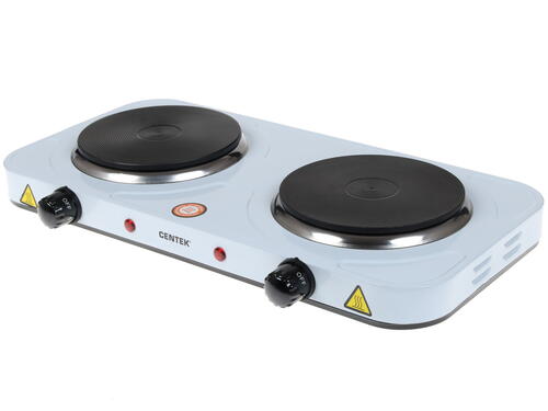 Купить Плита компактная электрическая Centek CT-1507 белый  1114259. Характеристики, отзывы и цены в Донецке
