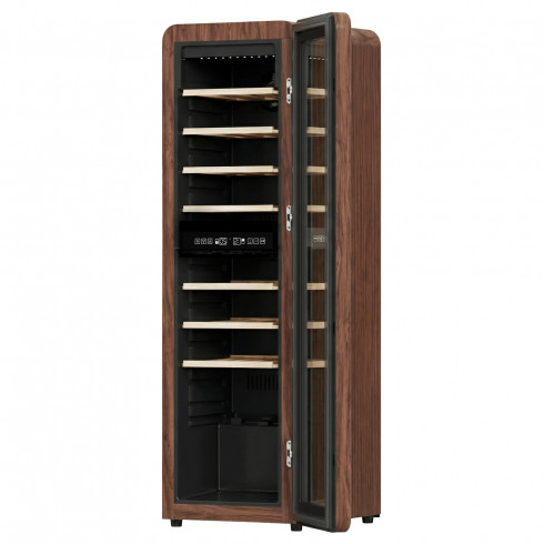 Купить Винный шкаф TESLER CWC-308 CARAMEL WOOD коричневый  9390130. Характеристики, отзывы и цены в Донецке