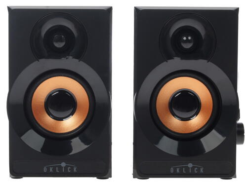 Купить Колонки Oklick OK-161 коричневый  1125061. Характеристики, отзывы и цены в Донецке