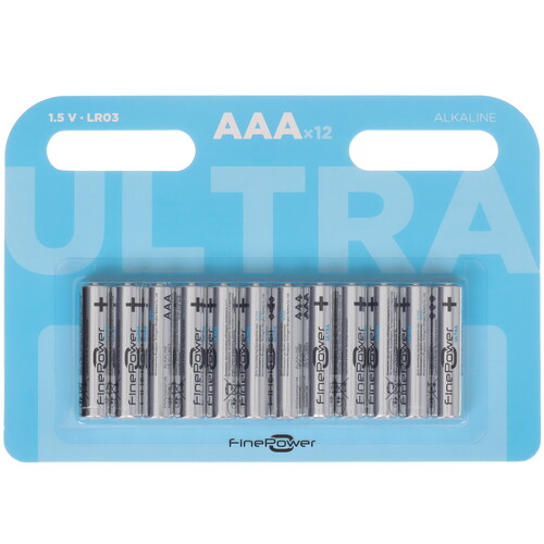 Купить Батарейка FinePower Ultra AAA (LR03/FR03)  5410527. Характеристики, отзывы и цены в Донецке