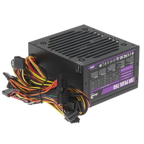 Купить Блок питания AeroCool VX PLUS 750W [VX-750 PLUS] черный  1217717. Характеристики, отзывы и цены в Донецке