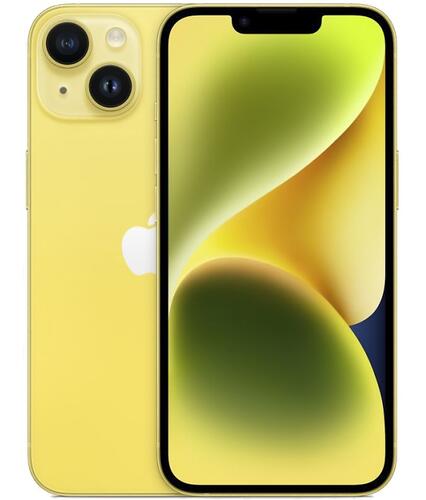 Купить 6.1" Смартфон Apple iPhone 14 256 ГБ желтый  5405802. Характеристики, отзывы и цены в Донецке