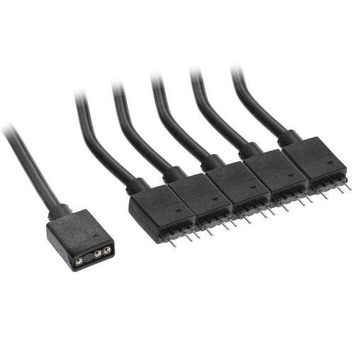Купить Разветвитель для подключения подсветки Cooler Master Addressable RGB 1-to-5 Splitter Cable  1624244. Характеристики, отзывы и цены в Донецке
