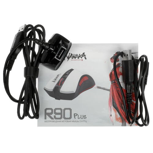 Купить Мышь беспроводная A4Tech Bloody R90 Plus Naraka  белый  5407945. Характеристики, отзывы и цены в Донецке