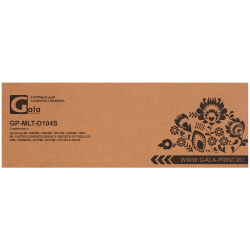 Купить Картридж лазерный GalaPrint MLT-D104S черный  5619156. Характеристики, отзывы и цены в Донецке