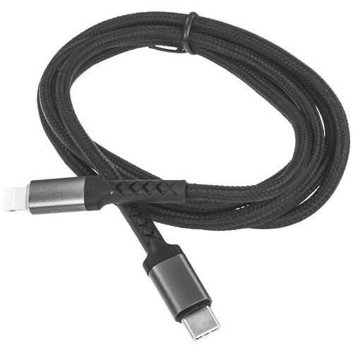 Купить Кабель круглый Borofone Lightning 8-pin - USB Type-C черный 1.2 м  9244405. Характеристики, отзывы и цены в Донецке