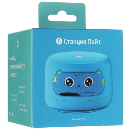 Купить Умная колонка Яндекс Станция Лайт 2 (без часов) синий  5635574. Характеристики, отзывы и цены в Донецке