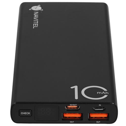 Купить Портативный аккумулятор NAVITEL PWR10 AL черный  5418725. Характеристики, отзывы и цены в Донецке