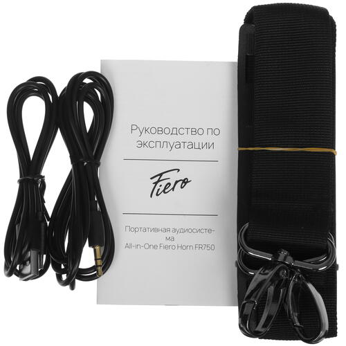 Купить Портативная аудиосистема Fiero Horn FR750, черный  5406616. Характеристики, отзывы и цены в Донецке