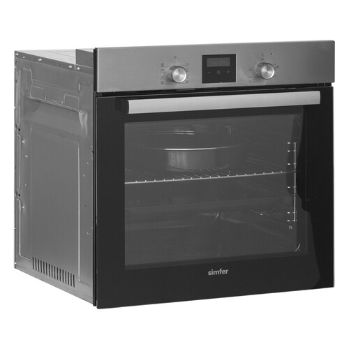 Купить Электрический духовой шкаф Simfer B6EM59070 серебристый  9240925. Характеристики, отзывы и цены в Донецке