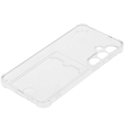 Купить Накладка  Zibelino Silicone Card Holder для Samsung Galaxy S25+ прозрачный  9273885. Характеристики, отзывы и цены в Донецке