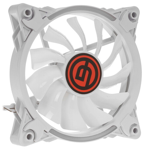 Купить Вентилятор GinZZU 12RW6  белый  9230103. Характеристики, отзывы и цены в Донецке