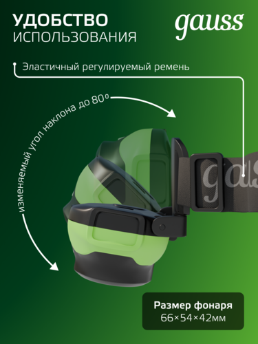 Купить Фонарь Gauss GFL303  9174963. Характеристики, отзывы и цены в Донецке