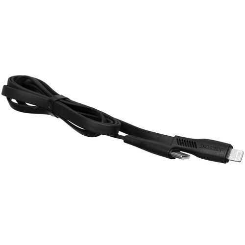 Купить Кабель плоский Borofone Lightning 8-pin - USB Type-C черный 1 м  9237989. Характеристики, отзывы и цены в Донецке