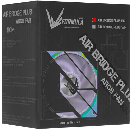 Купить Комплект вентиляторов Formula V Line Air Bridge Plus  черный  5611309. Характеристики, отзывы и цены в Донецке