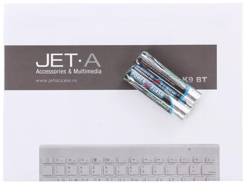 Купить Клавиатура  беспроводная JETACCESS SlimLine K9 BT  0191731. Характеристики, отзывы и цены в Донецке