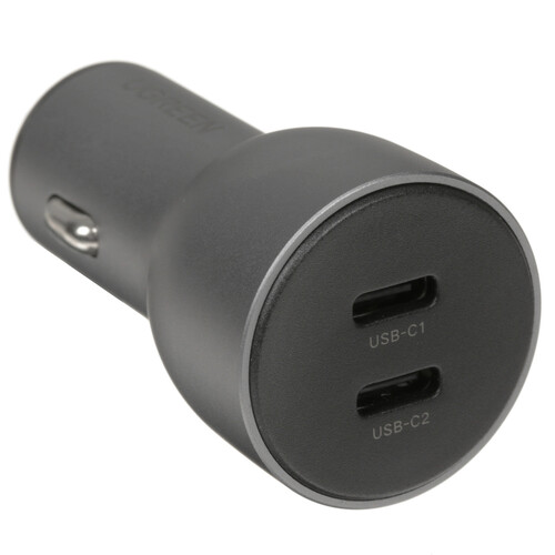 Купить Автомобильное ЗУ Ugreen CD213 серый  9021179. Характеристики, отзывы и цены в Донецке