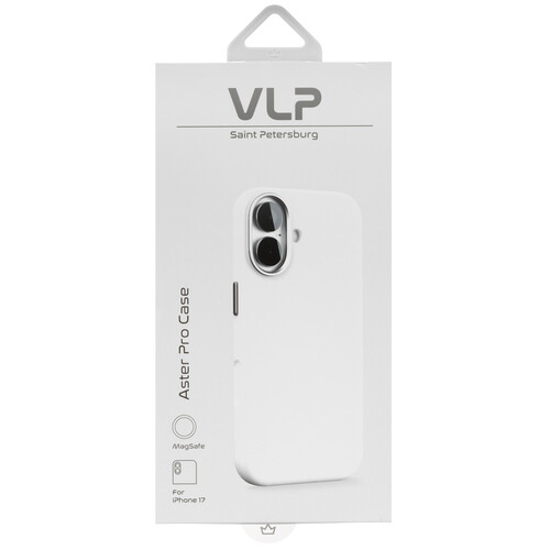 Купить Накладка  VLP Aster Pro Case для Apple iPhone 17 белый  5640507. Характеристики, отзывы и цены в Донецке