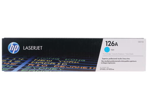 Купить Картридж лазерный HP 126A (CE311A) голубой, с чипом  0126400. Характеристики, отзывы и цены в Донецке
