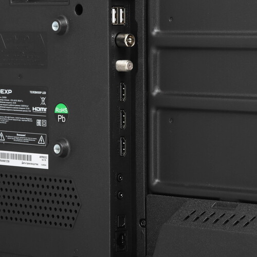 Купить 32" (81 см) Телевизор DEXP 32HEW черный  5466192. Характеристики, отзывы и цены в Донецке