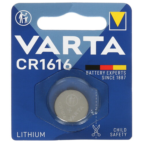 Купить Батарейка Varta [CR1616, Литиевая, 1 шт.]  0181938. Характеристики, отзывы и цены в Донецке