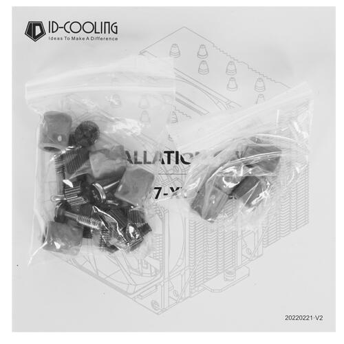 Купить Кулер для процессора ID-COOLING SE-207-XT SLIM  черный  5041979. Характеристики, отзывы и цены в Донецке