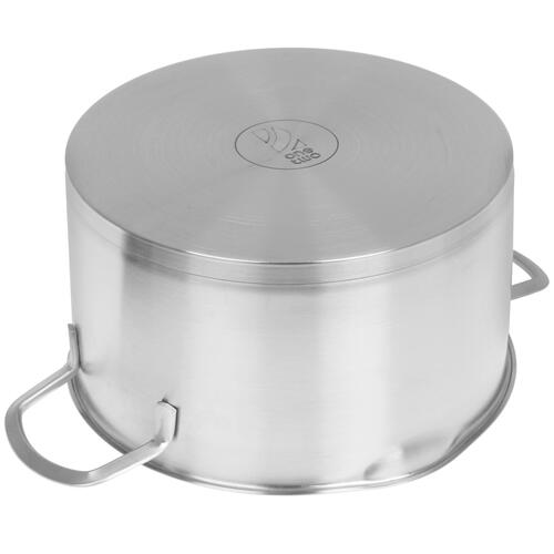Купить Кастрюля OneTwo Amber O3SC069 6 л 24 см серебристый  1373329. Характеристики, отзывы и цены в Донецке