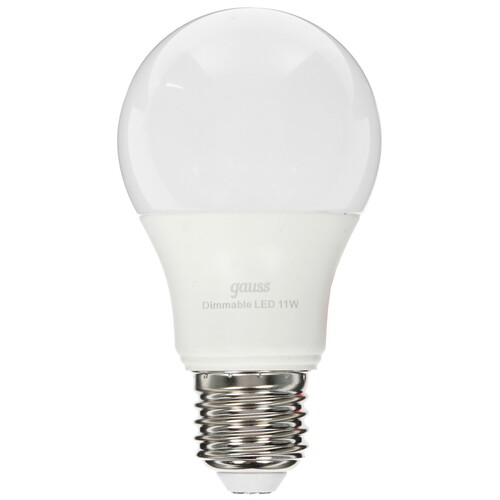 Купить Лампа светодиодная Gauss LED E27/A60/11w Dimmable  1339425. Характеристики, отзывы и цены в Донецке