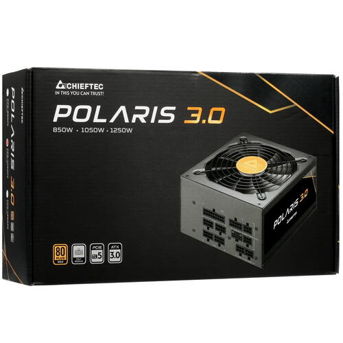 Купить Блок питания Chieftec Polaris 3.0 PPS-1050FC-A3  5094944. Характеристики, отзывы и цены в Донецке