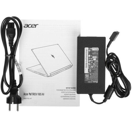 Купить 16" Ноутбук Acer Nitro V 16S AI ANV16S-41-R0N8 черный  5624703. Характеристики, отзывы и цены в Донецке