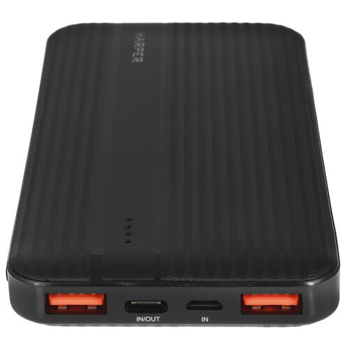Купить Портативный аккумулятор Harper PB-10006 черный  5012554. Характеристики, отзывы и цены в Донецке
