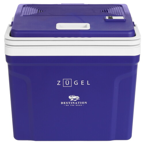 Купить Холодильник автомобильный ZUGEL ZCR251D синий  9235911. Характеристики, отзывы и цены в Донецке