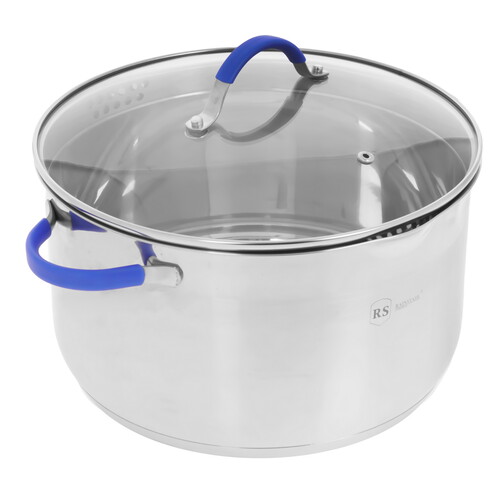 Купить Кастрюля Rainstahl RS\CS 2105-26 7.5 л 26 см серебристый  9151791. Характеристики, отзывы и цены в Донецке