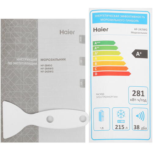 Купить Морозильный шкаф  Haier HF-242WG белый  5082925. Характеристики, отзывы и цены в Донецке