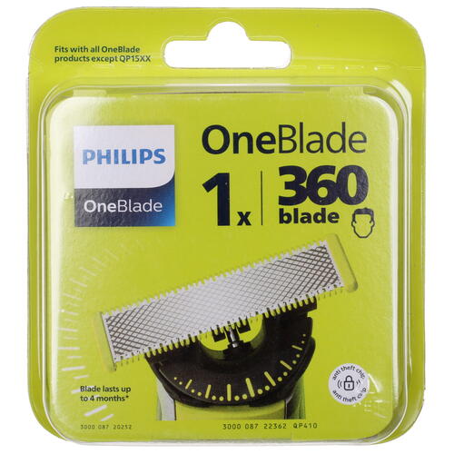 Купить Сменное лезвие Philips OneBlade QP 410/50  5421240. Характеристики, отзывы и цены в Донецке