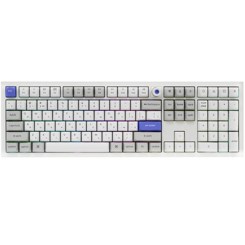 Купить Клавиатура проводная + беспроводная Keychron Q6 HE  9307542. Характеристики, отзывы и цены в Донецке