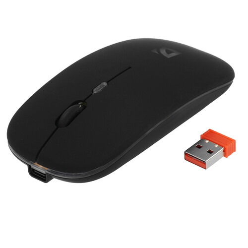 Купить Мышь беспроводная Defender Touch MM-997 [52997] черный  9197705. Характеристики, отзывы и цены в Донецке