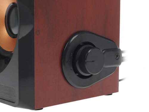 Купить Колонки Oklick OK-161 коричневый  1125061. Характеристики, отзывы и цены в Донецке