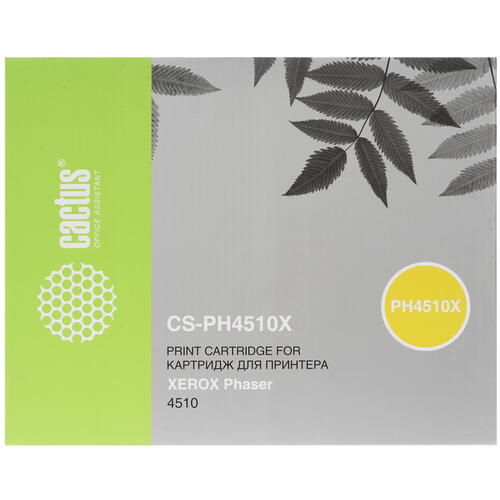 Купить Картридж лазерный Cactus CS-PH4510X черный, с чипом  7937271. Характеристики, отзывы и цены в Донецке